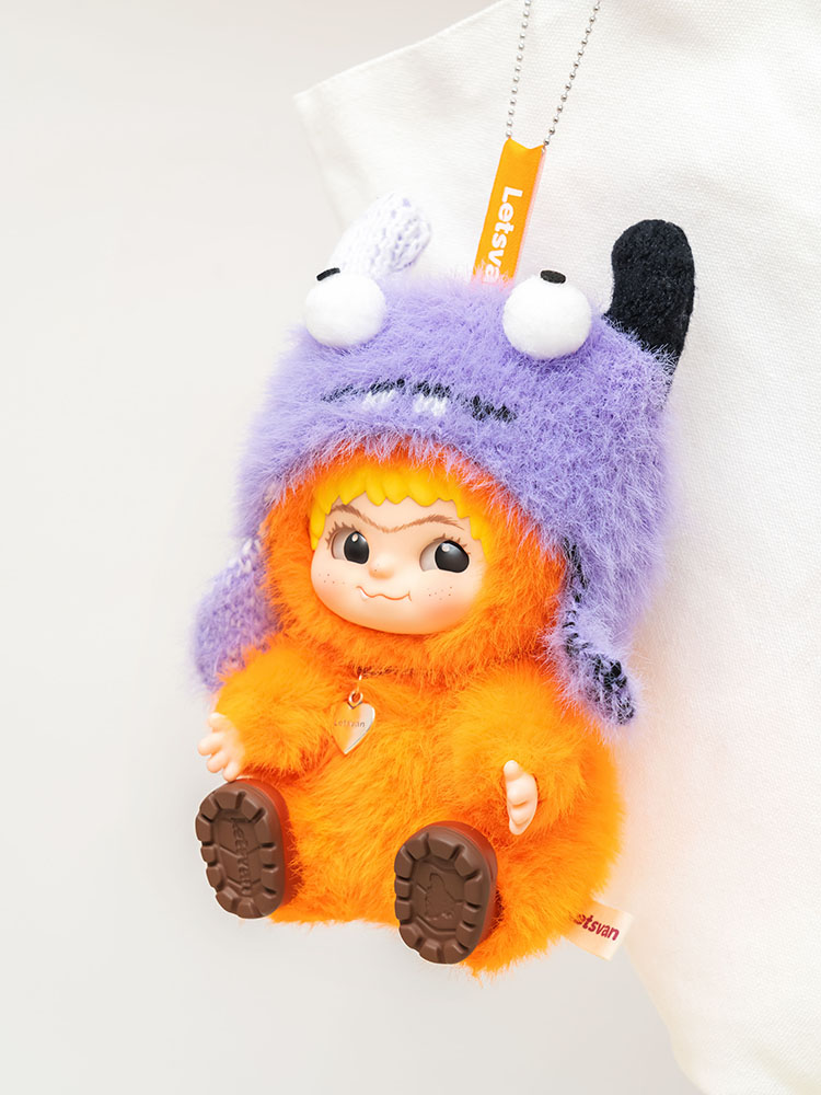 LETSVAN WAKUKU FUZZY TRENDY FUN PARTY SERIES TRADING FIGURE
